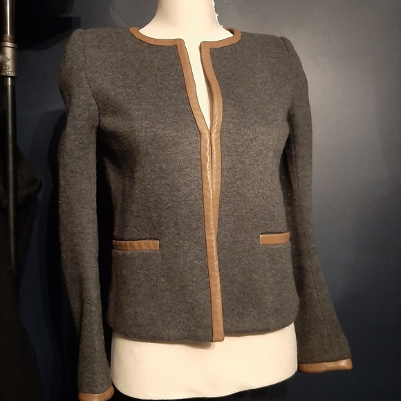 MAJE wool blend blazer